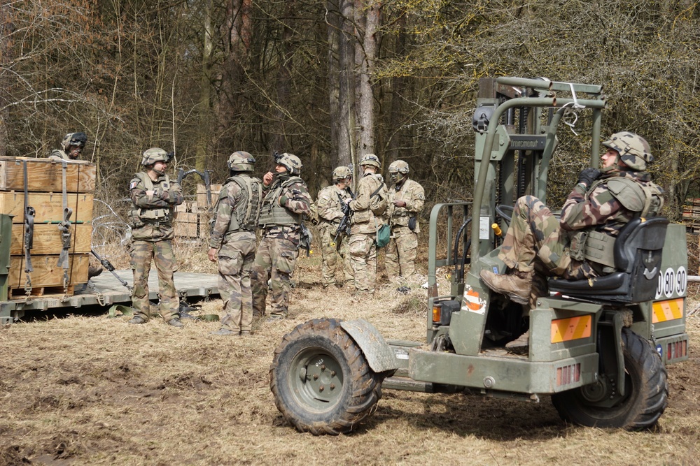 French logistics team sustains the fight during JMRC’s Allied Spirit VI
