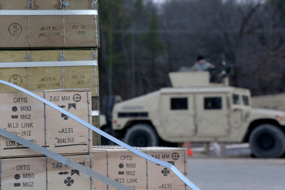 Army Reserve vehicle gunnery crews execute night live-fire qualifications