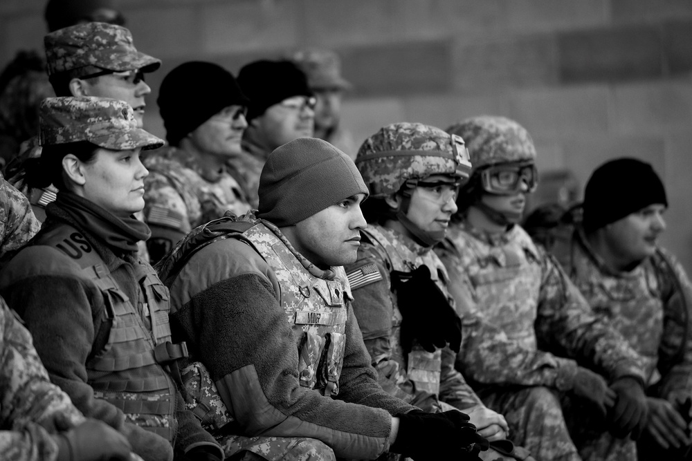 Army Reserve vehicle gunnery crews execute night live-fire qualifications