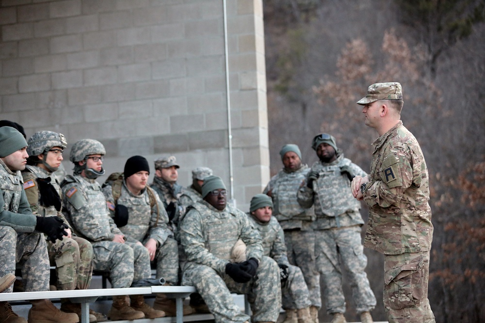 Army Reserve vehicle gunnery crews execute night live-fire qualifications