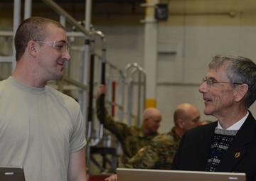 Acting SecArmy visits JBLE