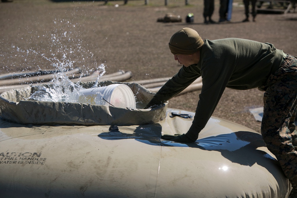 Marine compete in annual Engineer Games