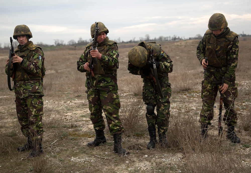 U.S., Romanian Marines train together for Exercise Spring Storm 2017