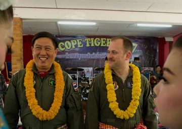 Cope Tiger participants give back to local school, community