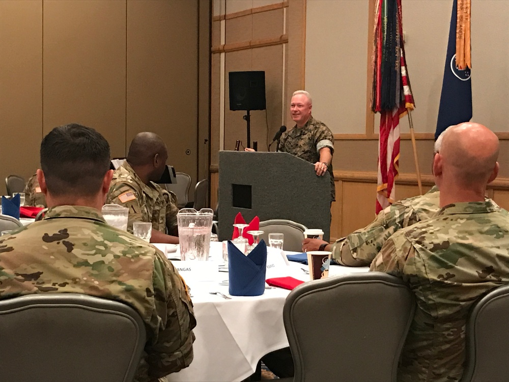 Fort Shafter Soldiers attend USARPAC Prayer Breakfast
