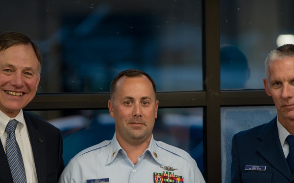 Chief Petty Officer Joshua Bolz presented the 2016 Stabile Award