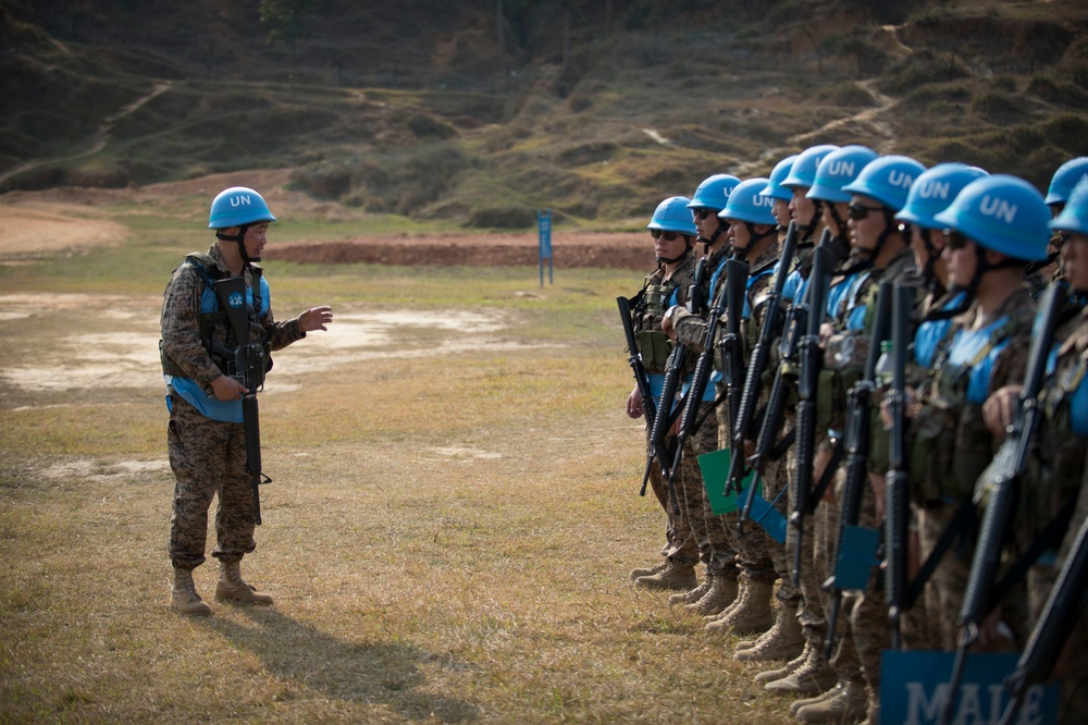 Exercise Shanti Prayas- Camp Defense Training