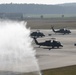 Routine Training Day at the Katterbach Army Airfield.