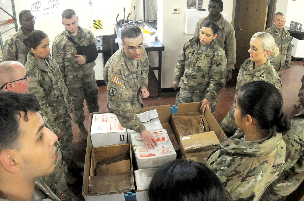 Emphasis on customer service -- log students learn delivery, receipt procedures