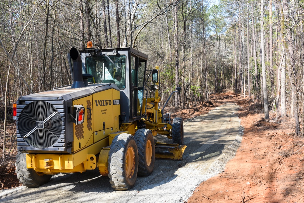 Georgia Air National Guard Paves the Way for 1.5-mile trail at Wellston Park during Community Partnership in Warner Robins, GA