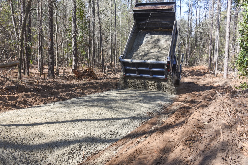 Georgia Air National Guard Paves the Way for 1.5-mile trail at Wellston Park during Community Partnership in Warner Robins, GA