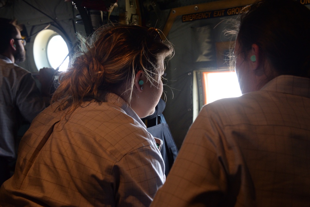 Leaders of Abilene tour Dyess Air Force Base