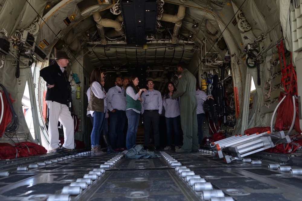 Leaders of Abilene tour Dyess Air Force Base