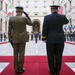 U.S. Army Chief of Staff Gen. Mark A. Milley meets with Italian Chief of the Army Lt. Gen. Danilo Errico and Italian Army soldiers in Rome, Italy, Oct. 28, 2016.