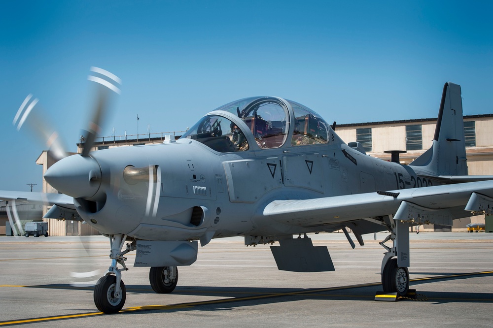Lebanese student conducts first ‘in-seat’ A-29 flight