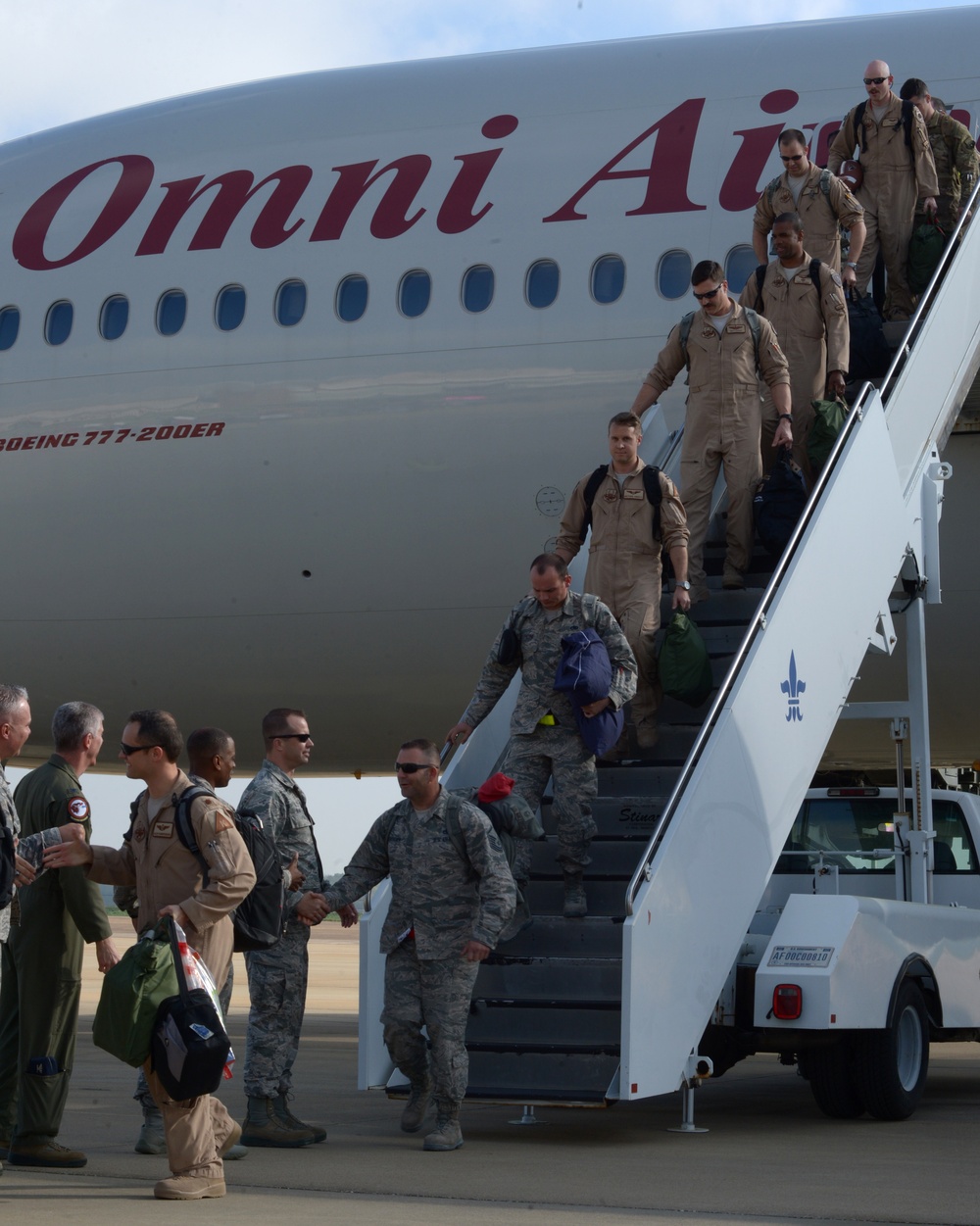 Homecoming: Barksdale Airmen return from Qatar, fight against ISIS