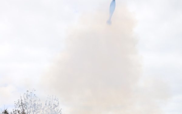 Mustangs mortar fire
