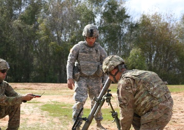 Mustangs mortar fire