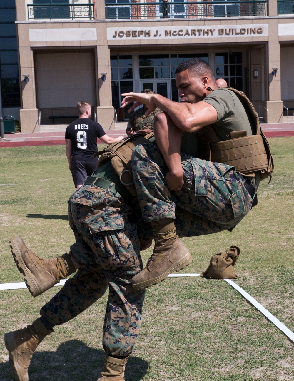 Marines compete in combat sports