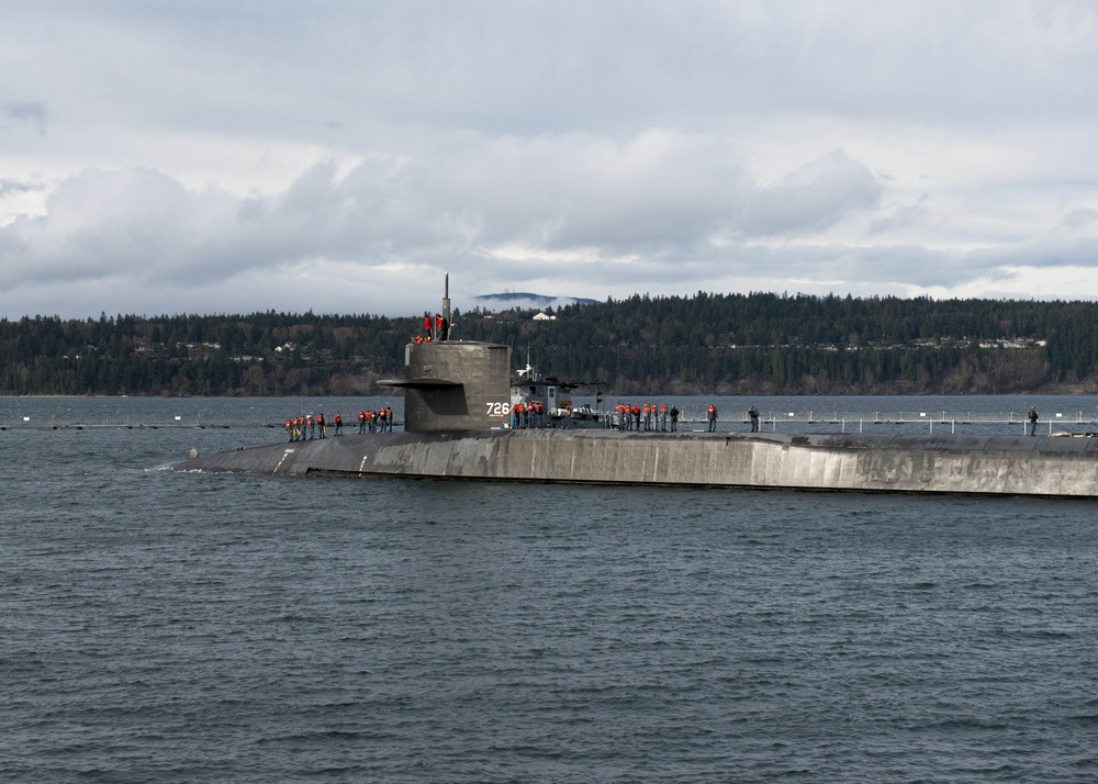 USS Ohio Returns to the Pacific Northwest