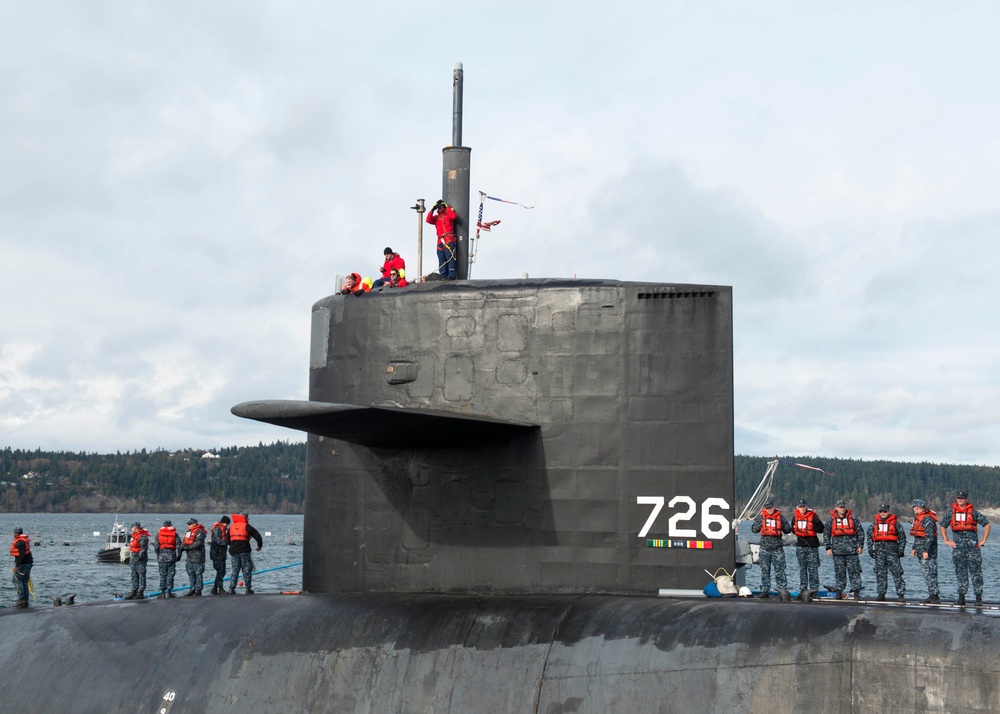 USS Ohio Returns to the Pacific Northwest