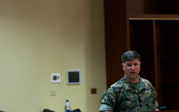 I MEF Command Element hosts manpower conference