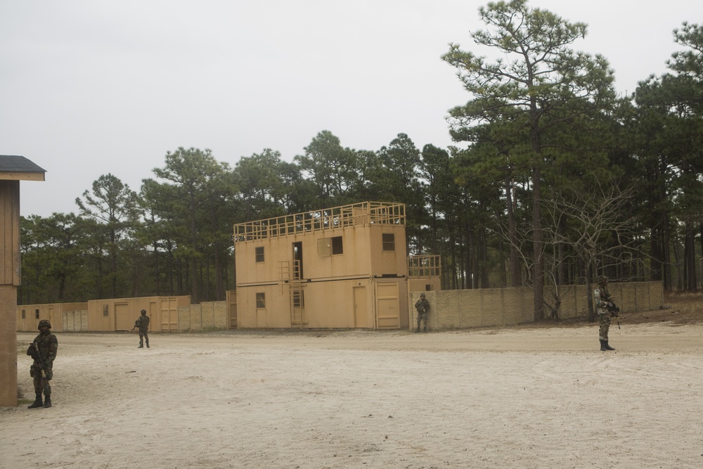 Dutch Caribbean Marines field exercise at Combat Town