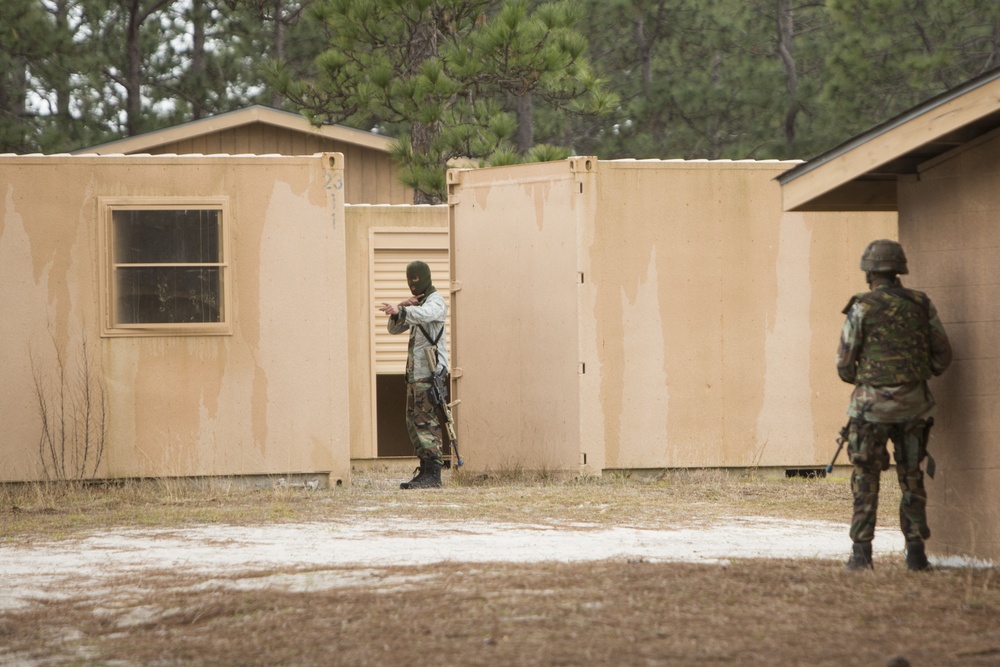 Dutch Caribbean Marines field exercise at Combat Town