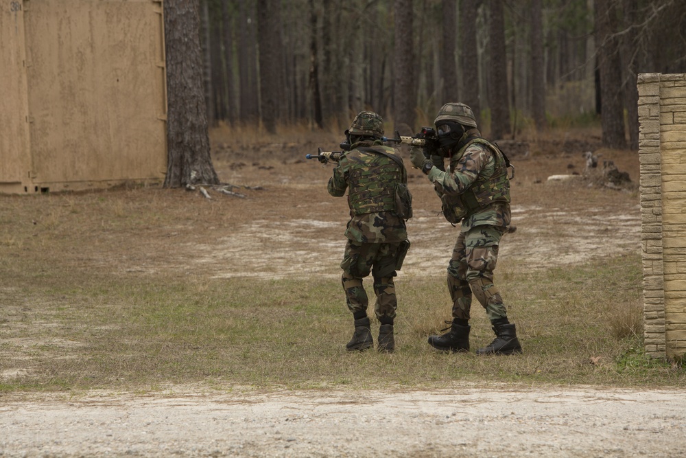 Dutch Caribbean Marines field exercise at Combat Town