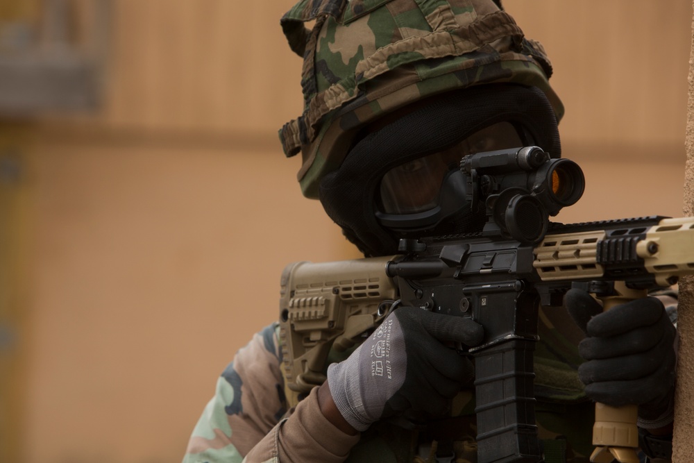Dutch Caribbean Marines field exercise at Combat Town