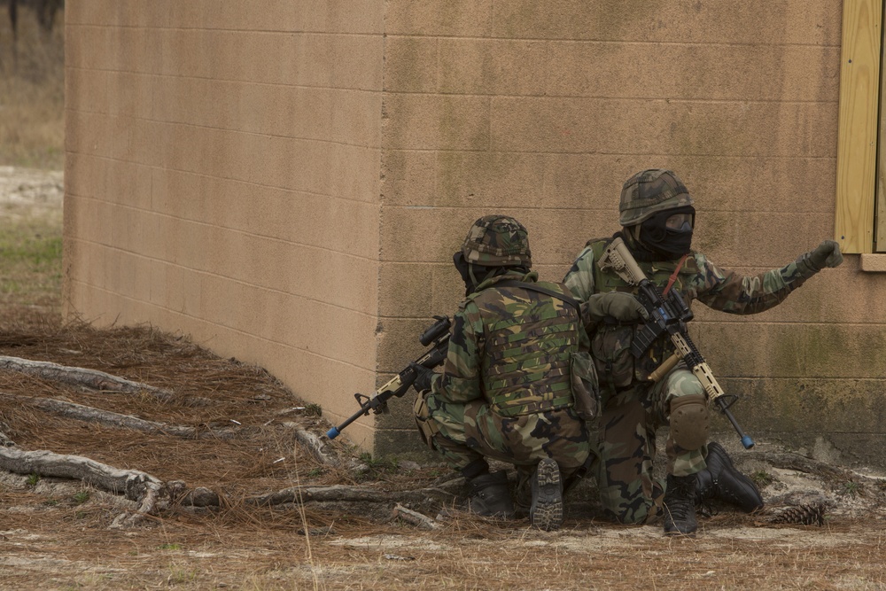 Dutch Caribbean Marines field exercise at Combat Town