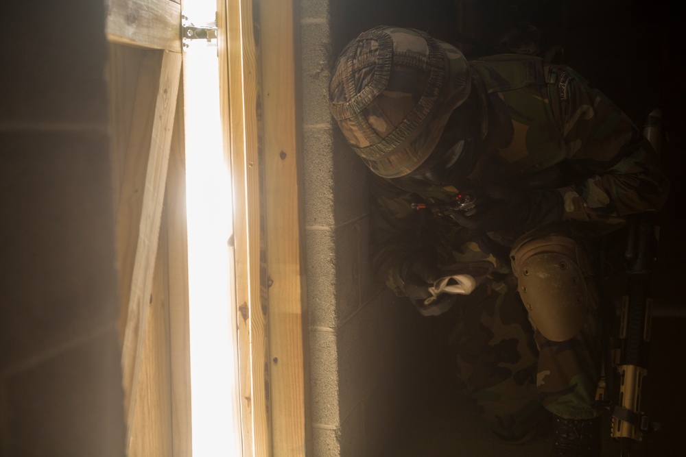 Dutch Caribbean Marines field exercise at Combat Town
