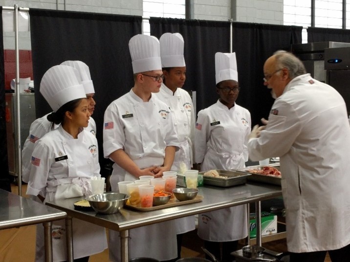 Culinary staff showcase their capabilities