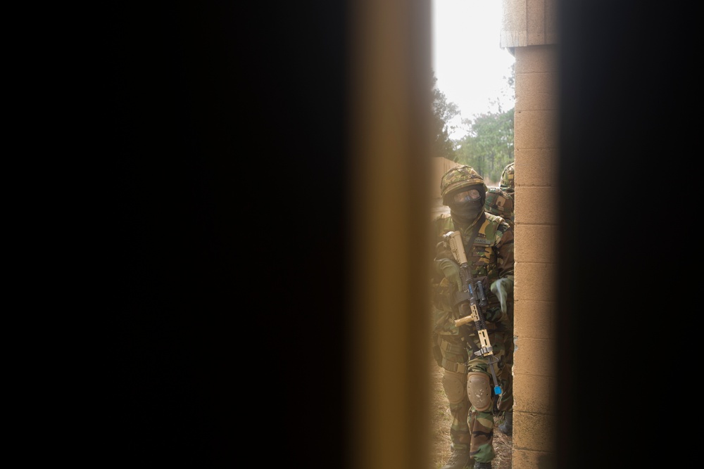 Dutch Caribbean Marines field exercise at Combat Town