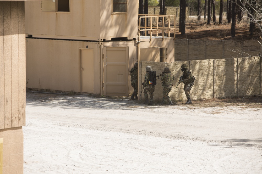 Dutch Caribbean Marines field exercise at Combat Town