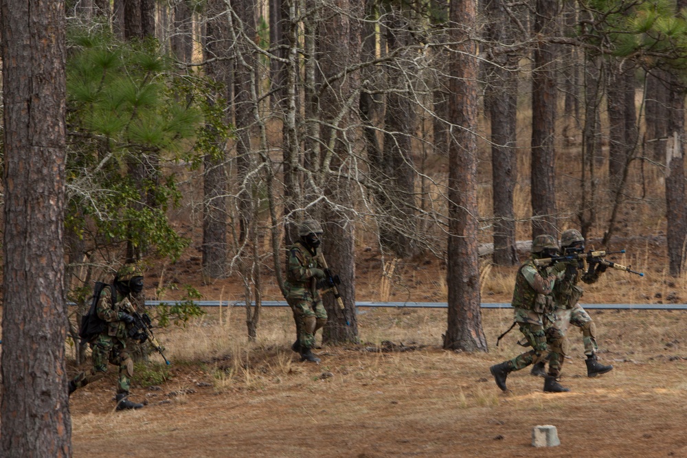 Dutch Caribbean Marines field exercise at Combat Town