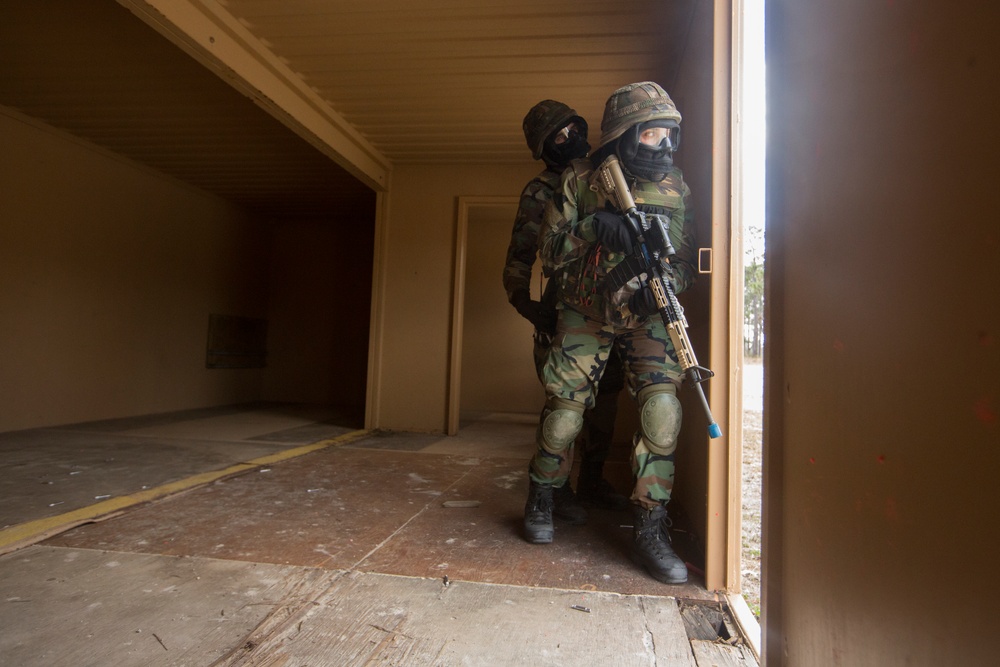 Dutch Caribbean Marines field exercise at Combat Town