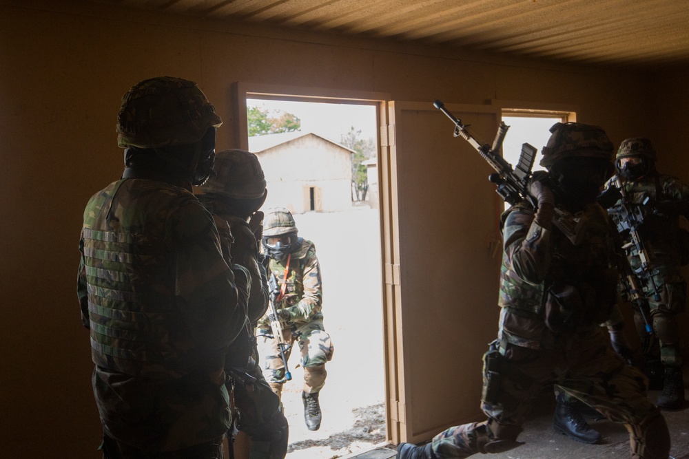 Dutch Caribbean Marines field exercise at Combat Town