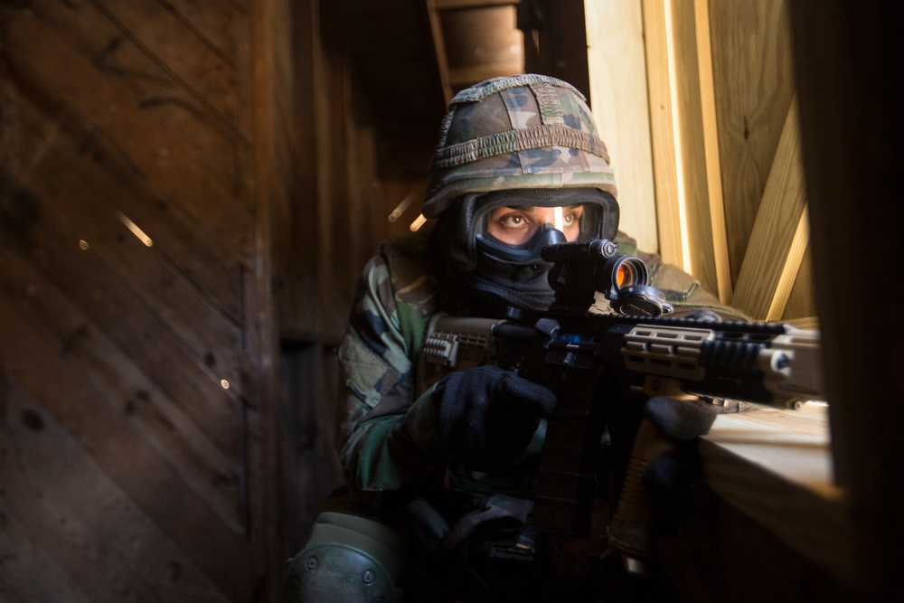 Dutch Caribbean Marines field exercise at Combat Town