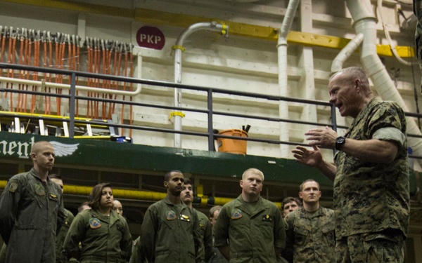 Lt. Gen. Nicholson visits USS Green Bay