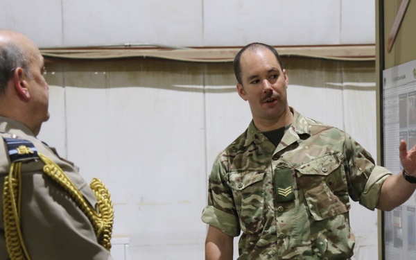 British Chief of Defence visits with FXT-A