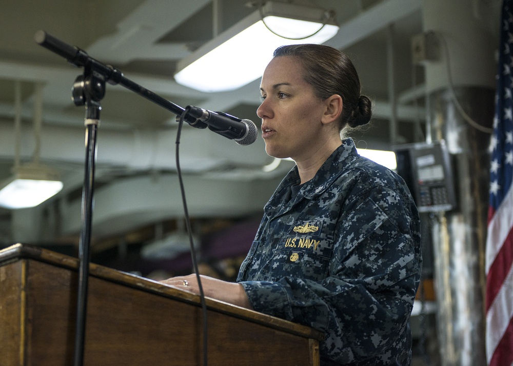 DVIDS Images Cmdr. Michelle Day Women s History Month Ceremony