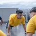 USS Green Bay Sailors perform PT during CPO 365