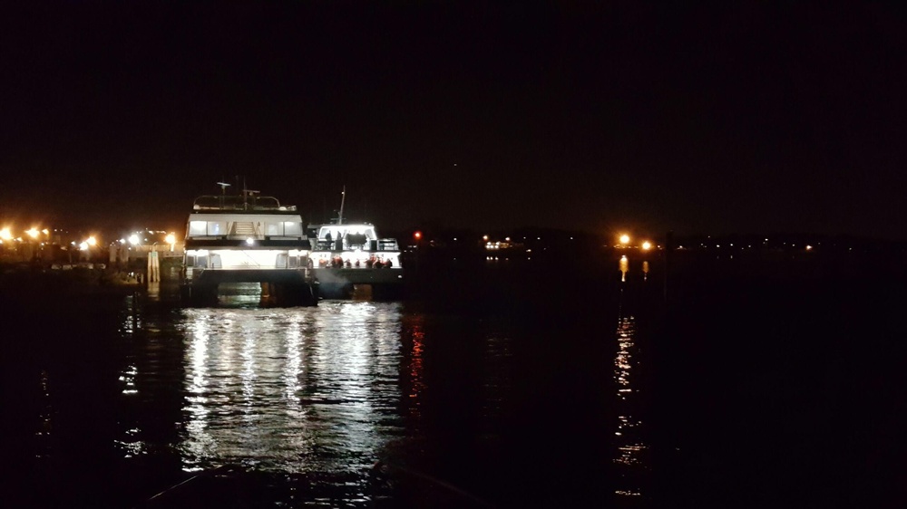 Coast Guard overseas ferry passenger transfer