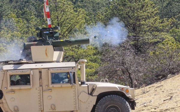 50th Infantry Brigade Combat Team trains with TOW missile system