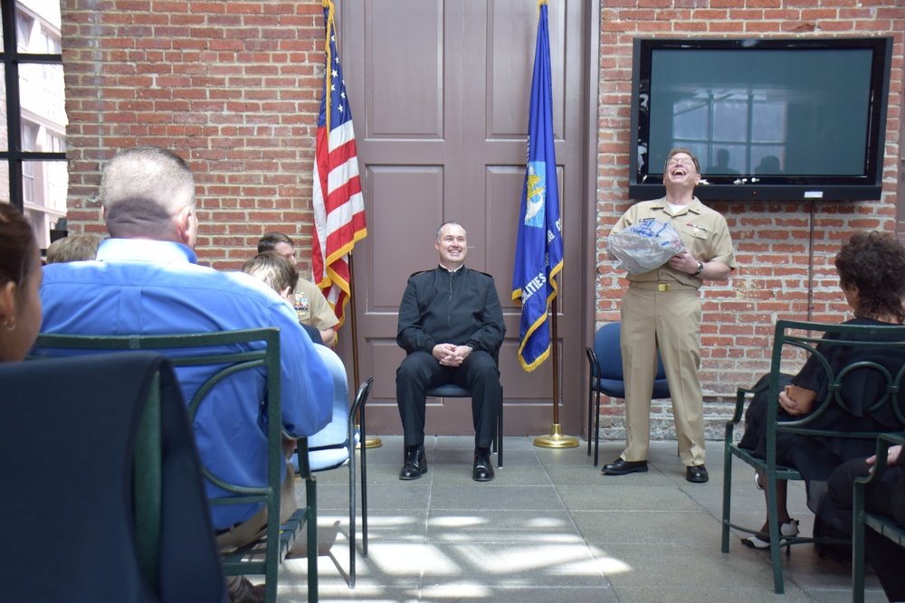 Cmdr. Michael Luken Promotion Ceremony