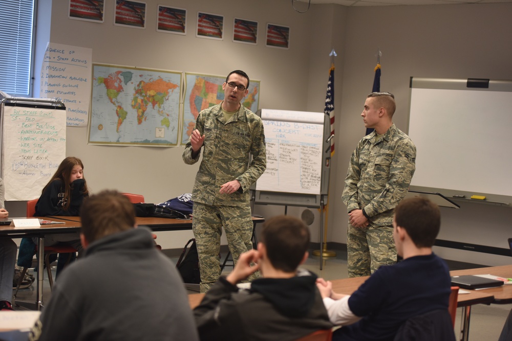 193rd SOW educates local JROTC about opportunities