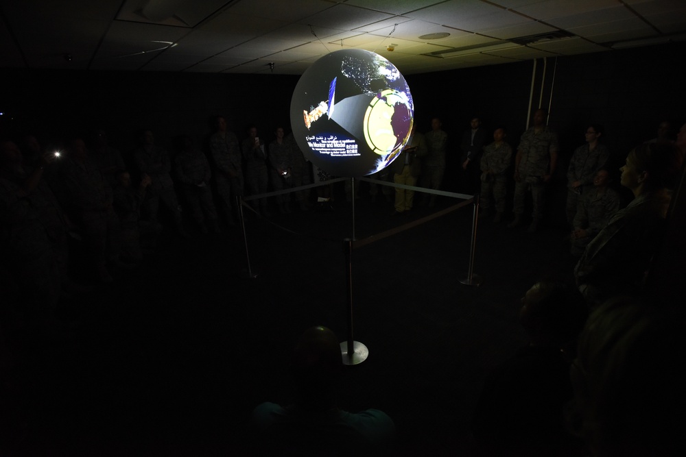 Science on a Sphere arrives at KAFB, first in DoD
