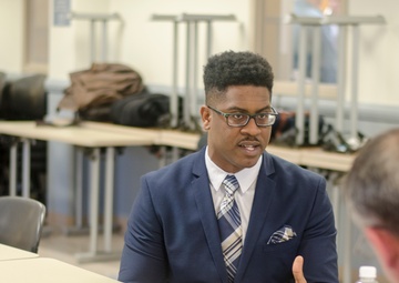 Warrior Transition Battalion Soldier prepares to make his transition