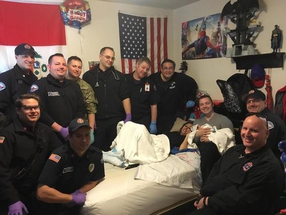 Austin EMTs, firefighters help deliver baby girl